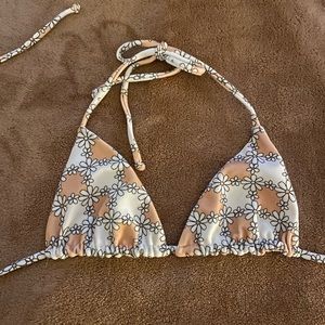 Frankies Nude Daisy Bikini Top